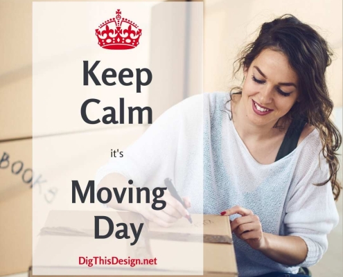 Keep Calm It's Moving Day