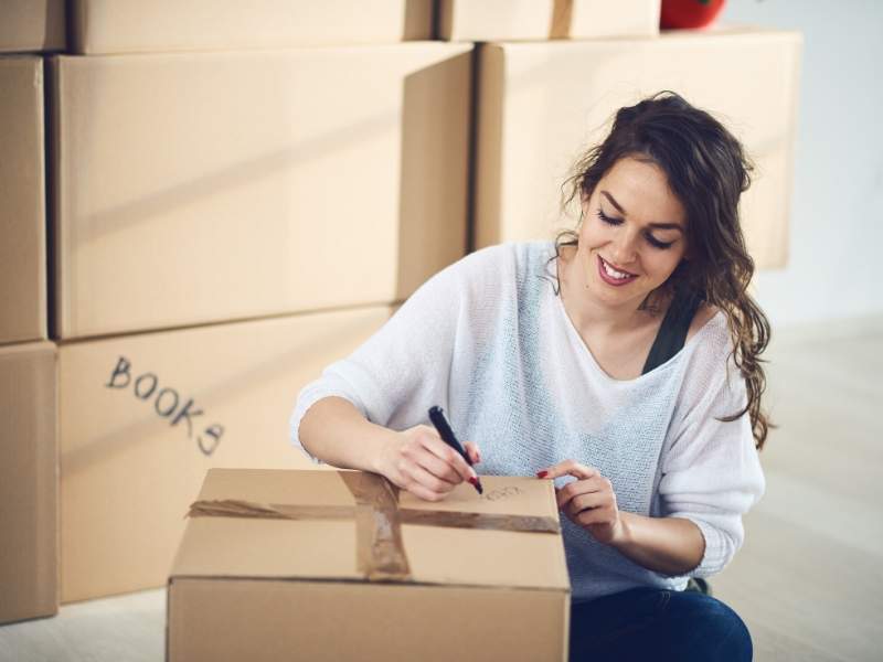 Moving Day Tape • Boxes • Packing Materials