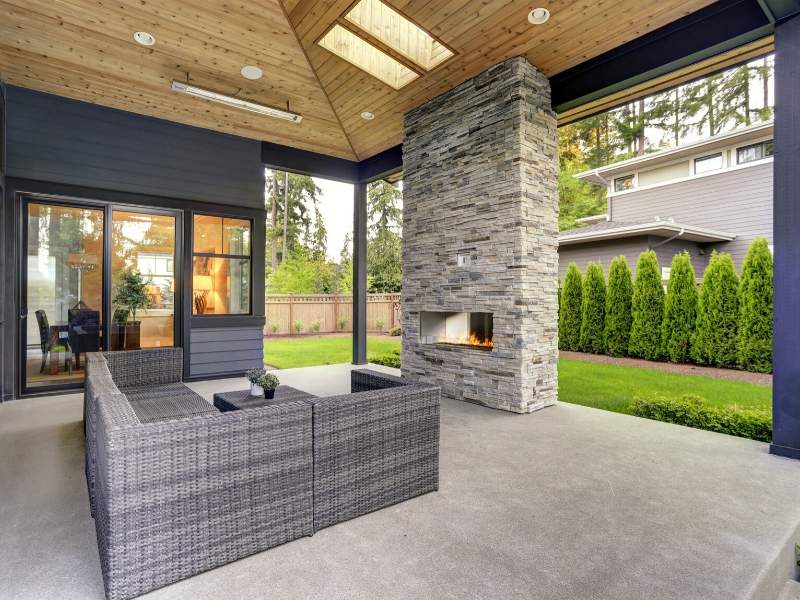 7 Examples of Entertaining Designs for Winter Patio Enjoyment Dig