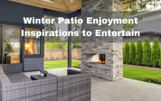 Winter Patio Enjoyment Inspirations to Entertain