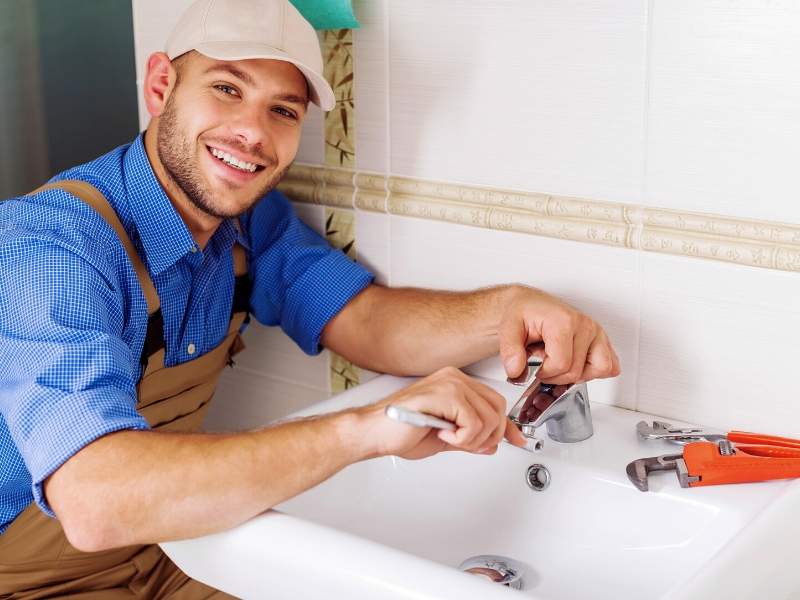 Professional plumber