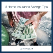5 Home Insurance Savings Tips