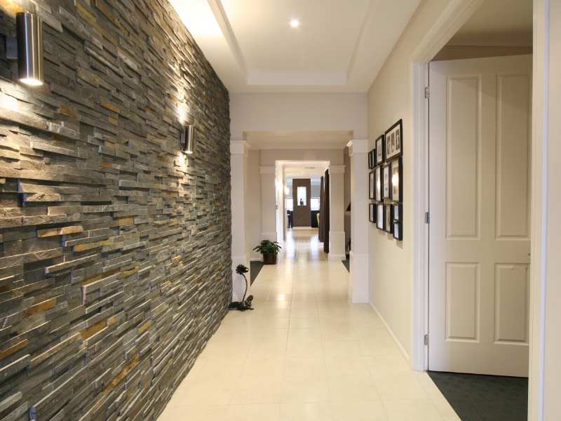 Foyers; Bluestone Feature Wall