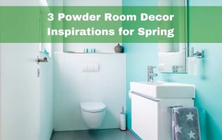 3 Powder Room Decor Inspirations for Spring