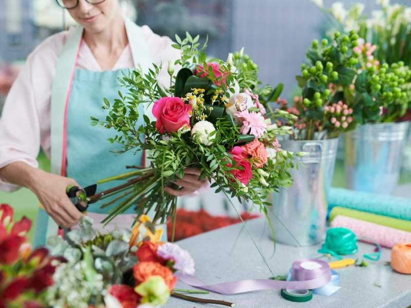 Bring nature inside with fresh cut flowers