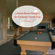 3 Game Room Designs for Fantastic Family Fun
