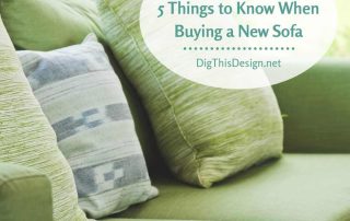 5 Things to Know When Buying a New Sofa