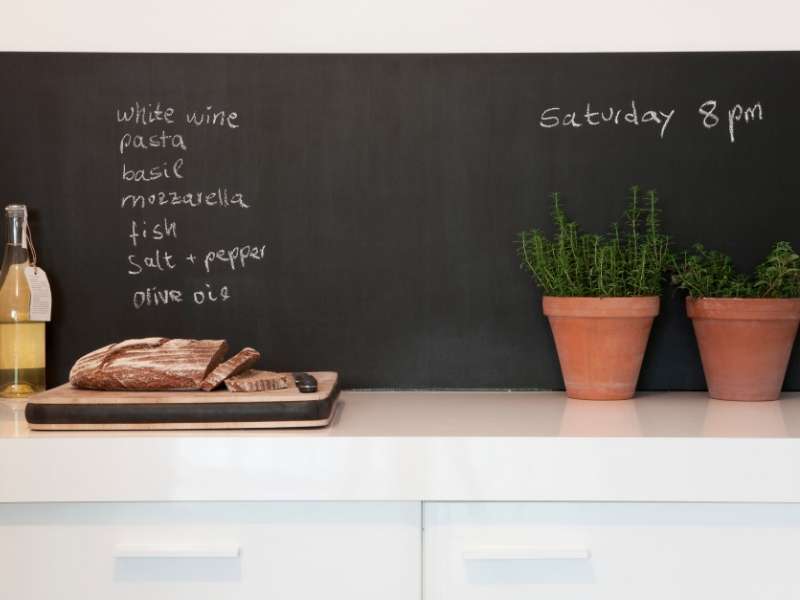 Chalkboard in kitchen decor ideas