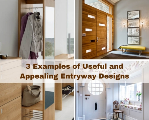 3 Examples of Useful and Appealing Entryway Designs