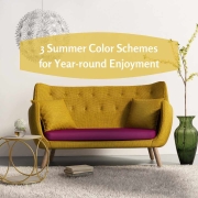 3 Summer Color Schemes