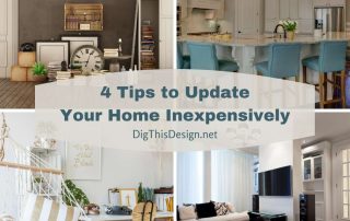 4 Tips to Update Your Home Inexpensively