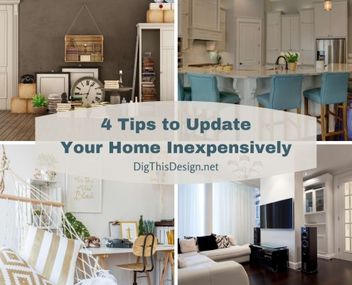 4 Tips to Update Your Home Inexpensively