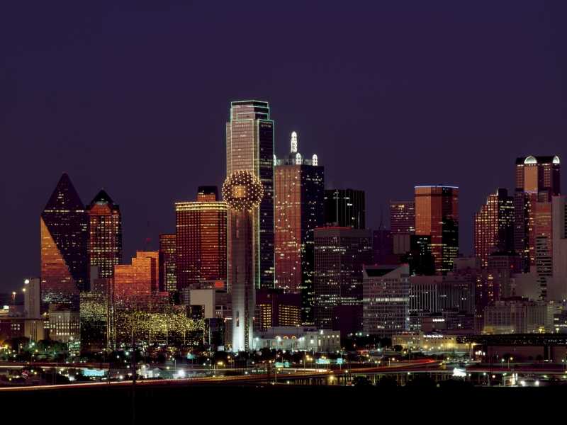 Commercial Building Skyline in Texas