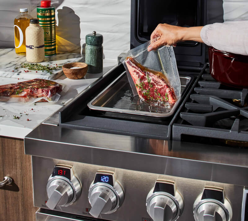 Sous Vide Steak Features Blade