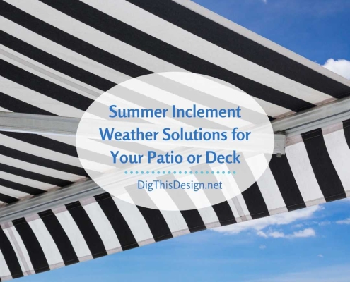Weather Solutions for Your Patio or Deck