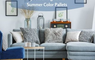 3 Soft Living Room Summer Color Pallets