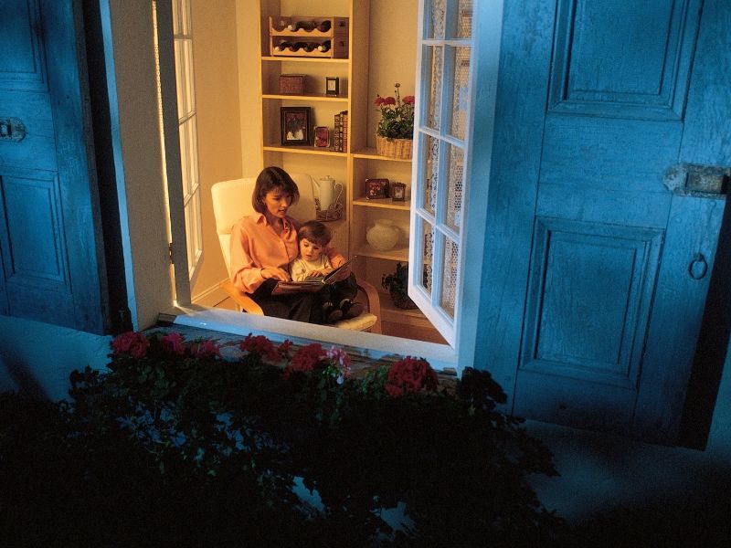 Open the windows to keep your house cool at night.