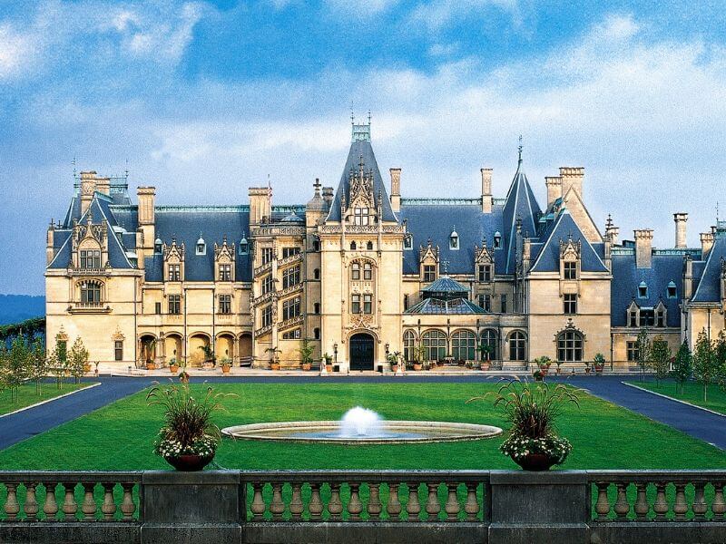 Asheville NC Biltmore Mansion Front View