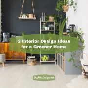 3 Interior Design Ideas for a Greener Home