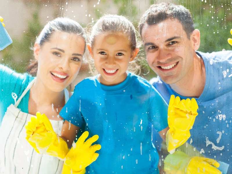 Cleaning Windows How to Get Your Home Ready for Summer Guests 