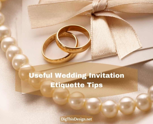 Useful Wedding Invitation Etiquette Tips