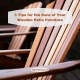 Wooden Patio Furniture Care