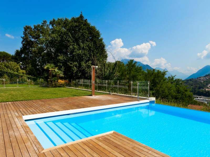 Wooden Pool Deck Styles