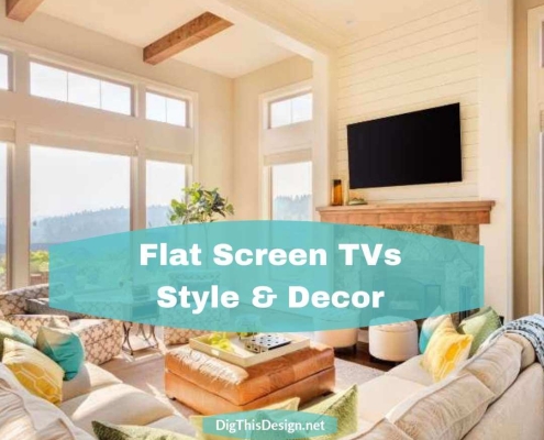 Flat Screen TVs Style & Decor