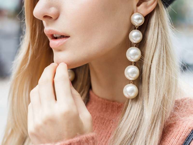 Pearl Errings Perfect Jewelry Accessories