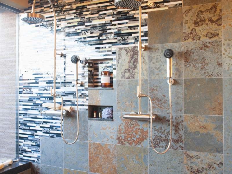 Wet Rooms Shower with Tile