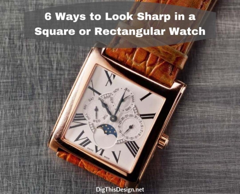 6 Ways to Look Sharp in a Square or Rectangular Watch