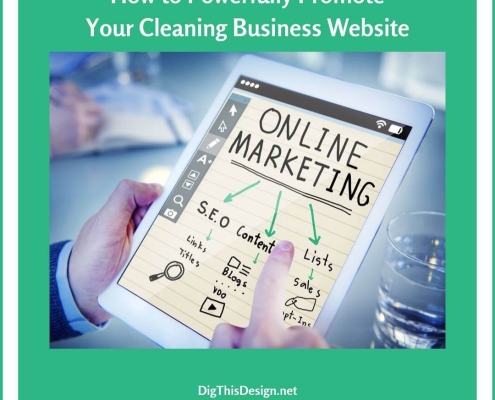 How to Powerfully Promote Your Cleaning Business Website