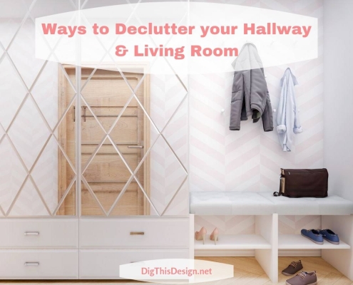 Ways to Declutter your Hallway & Living Room