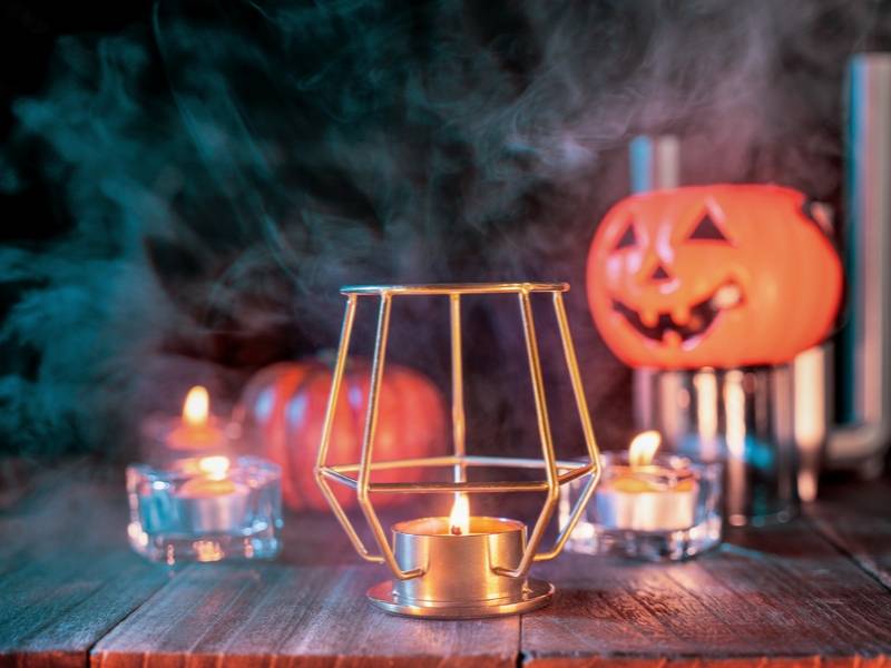 Light the way for your spooky guests