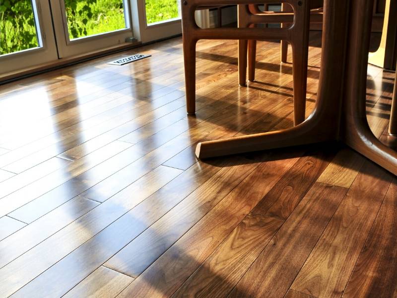 Restaurant Beautiful Hardwood Floors