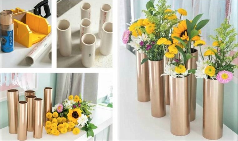 PVC DIY Vase