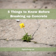 5 Things to Know Before Breaking up Concrete