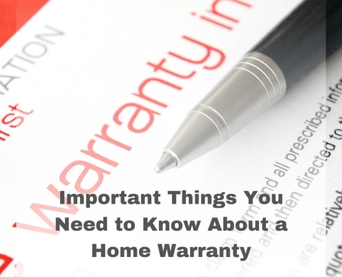 Important Things You Need to Know About a Home Warranty