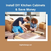 Install DIY Kitchen Cabinets