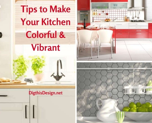 Tips to Make Your Kitchen Colorful & Vibrant