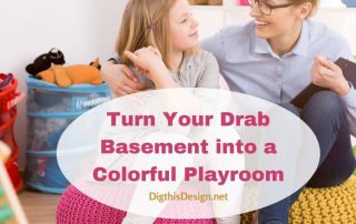 Turn Your Drab Basement into a Colorful Playroom