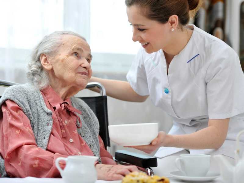 Nurse Care for Elderly