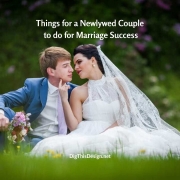 Things for a Newlywed Couple to do for Marriage Success