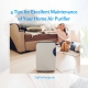 4 Tips for Excellent Maintenance of Your Home Air Purifier