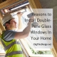 Highly Efficient Double-Pane Glass