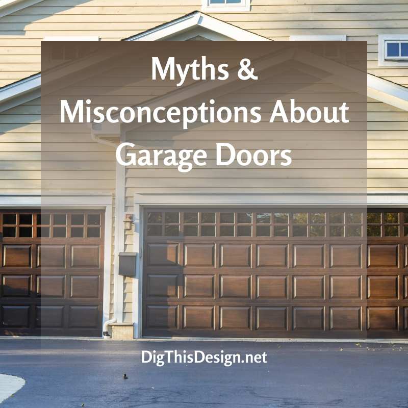 A Contemporary Facade Needs a Contemporary Garage Door | Dig This Design