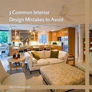 5 Common Interior Design Mistakes to Avoid