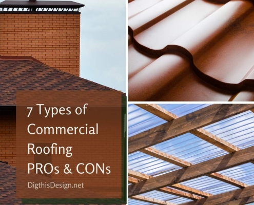 7 Types of Commercial Roofing PROs & CONs