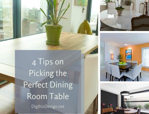 Table Talk: 4 Tips on Picking the Perfect Dining Room Table