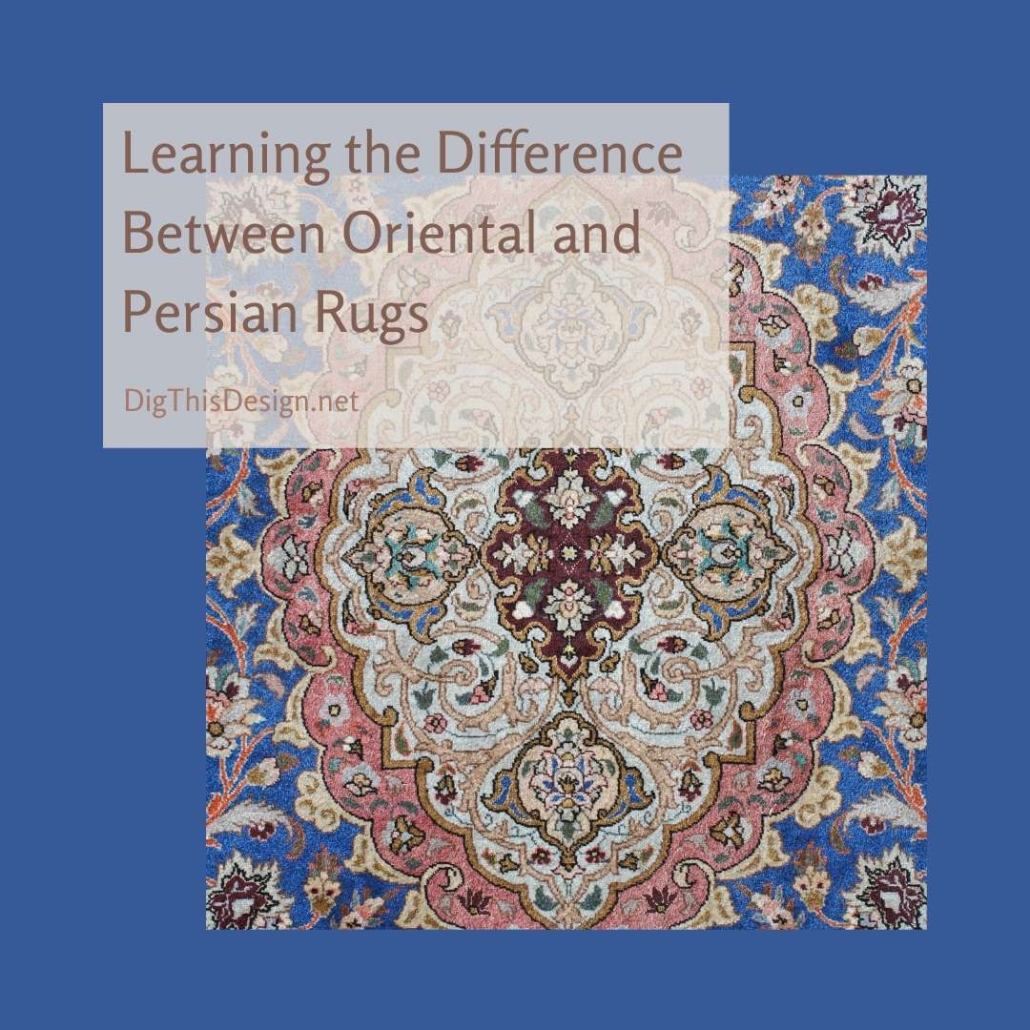 Learning the Difference Between Oriental and Persian Rugs